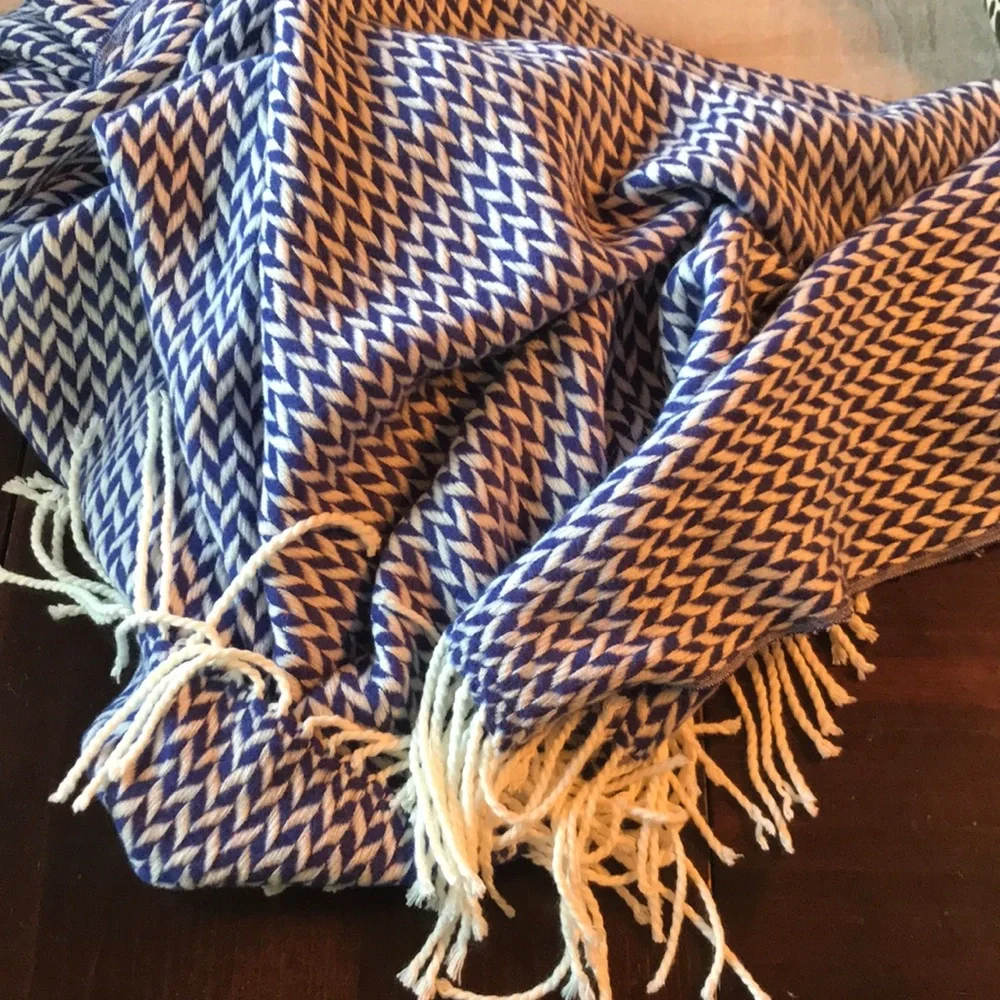 West Elm Warmest Throw Arrow Jacquard